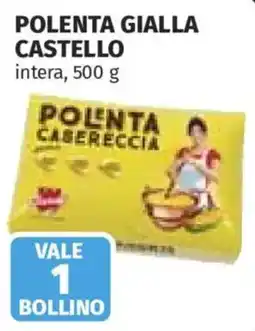 Ipercoop Polenta gialla Castello offerta