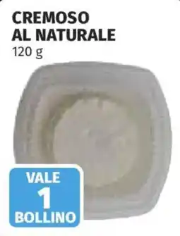 Ipercoop Cremoso al naturale offerta