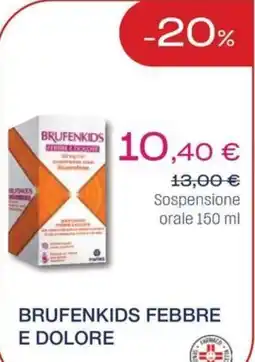BENU Farma Brufenkids febbre e dolore offerta