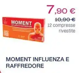 BENU Farma Moment influenza e raffreddore offerta