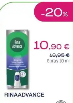 BENU Farma Rina Advance Spray Nasale offerta