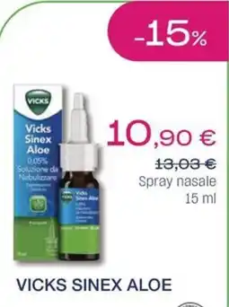 BENU Farma Vicks Sinex Aloe offerta