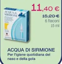 BENU Farma Acqua di Sirmione offerta