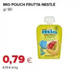 Oasi Mio pouch frutta Nestlé offerta