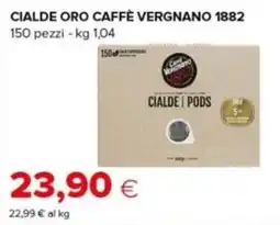 Oasi Cialde oro caffè Vergnano 1882 offerta