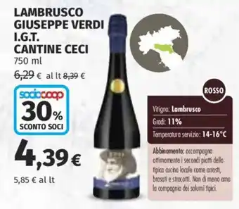 Lambrusco Giuseppe Verdi
