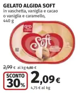 Ipercoop Gelato Algida Soft offerta