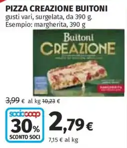 Ipercoop Pizza creazione Buitoni offerta