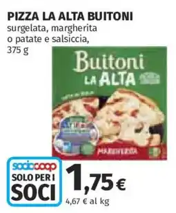Ipercoop Pizza la alta Buitoni offerta
