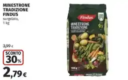 Ipercoop Minestrone tradizione Findus offerta