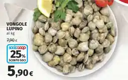 Ipercoop Vongole lupino offerta