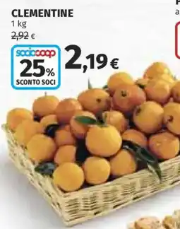 Ipercoop Clementine offerta