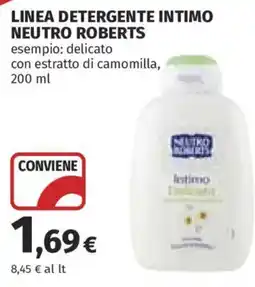 Ipercoop Detergente intimo neutro Roberts offerta