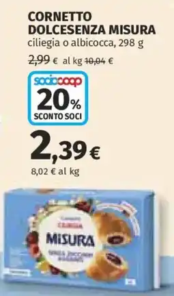 Ipercoop Cornetto Dolcesenza Misura offerta