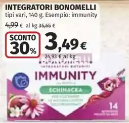 Ipercoop Integratori Bonomelli Immunity offerta