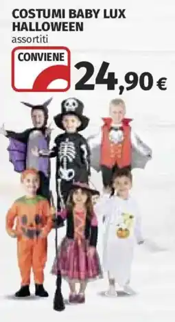 Ipercoop Costumi baby lux halloween offerta