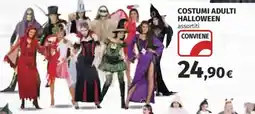 Ipercoop Costumi adulti Halloween offerta