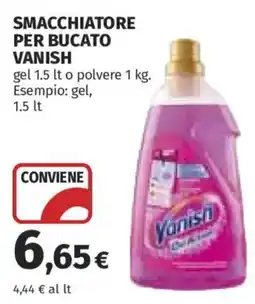 Ipercoop Smacchiatore per bucato Vanish offerta