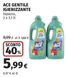 Ipercoop Ace gentile igienizzante offerta