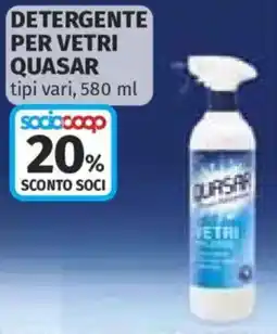 Ipercoop Detergente per vetri Quasar offerta