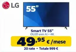 Sinergy LG Smart TV 55" offerta
