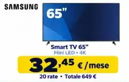 Sinergy Samsung Smart TV 65" offerta
