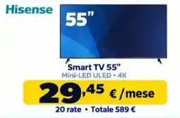 Sinergy Hisense Smart TV 55" offerta