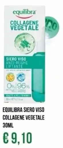 Beauty Si Equilibra Siero Viso Collagene Vegetale offerta