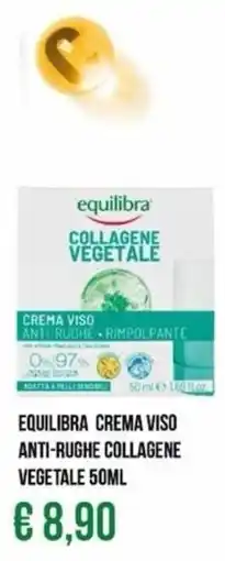 Beauty Si Equilibra crema viso anti-rughe collagene vegetale offerta