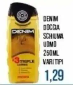 Beauty Si Denim doccia schiuma uomo offerta