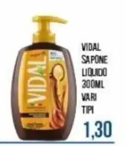 Beauty Si Vidal Sapone Liquido offerta