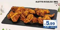 Boningros Cash and Carry Alette in salsa BBQ offerta