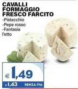 Boningros Cash and Carry Cavalli formaggio fresco farcito offerta