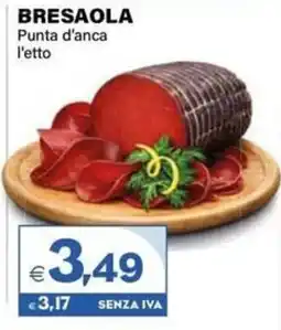 Boningros Cash and Carry Bresaola Punta d'anca offerta