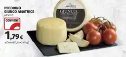 Ipercoop Pecorino Giunco Amatrice offerta