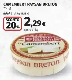 Ipercoop Camembert Paysan Breton offerta