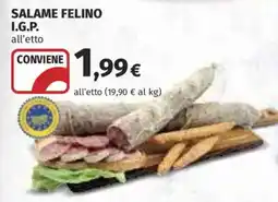 Ipercoop Salame Felino I.G.P. offerta