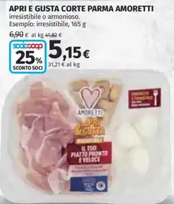 Ipercoop Apri e gusta corte parma amoretti offerta