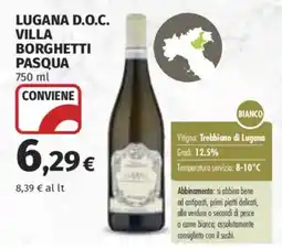 Ipercoop Lugana D.O.C. Villa Borghetti Pasqua offerta