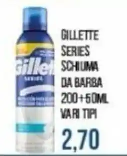 Beauty Si Gillette Series schiuma da barba offerta