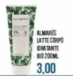 Beauty Si Almarés latte corpo idratante bio offerta