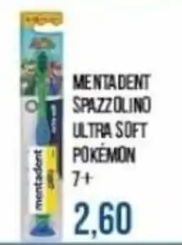 Beauty Si Mentadent spazzolino ultra soft pokemon offerta