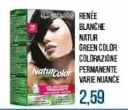 Beauty Si Renée Blanche Natur Green Color offerta