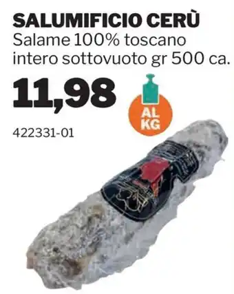 Salame 100% toscano