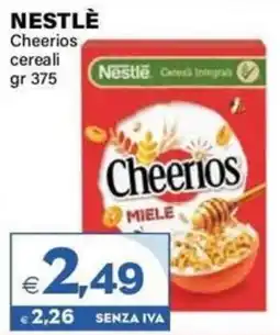 Boningros Cash and Carry Nestlé Cheerios cereali offerta