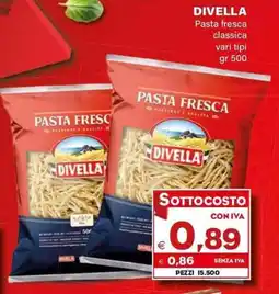 Boningros Cash and Carry Divella Pasta fresca classica offerta