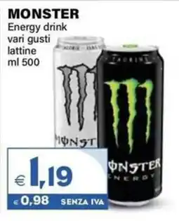 Boningros Cash and Carry Monster Energy drink offerta