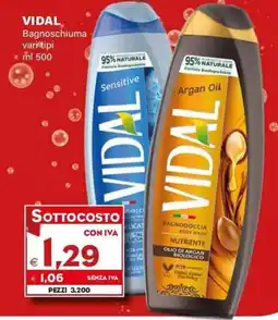 Boningros Cash and Carry Vidal Bagnoschiuma offerta