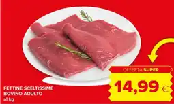 Tigre Fettine sceltissime bovino adulto offerta