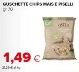 Tigre Le guschette chips mais e piselli offerta